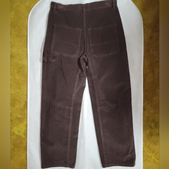 Nili lotan corduroy Carpenter pant espresso BROWN nwt 29 - Picture 4 of 8